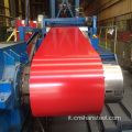 Larghezza personalizzata con rivestimento in acciaio zincato con rivestimento DX57D